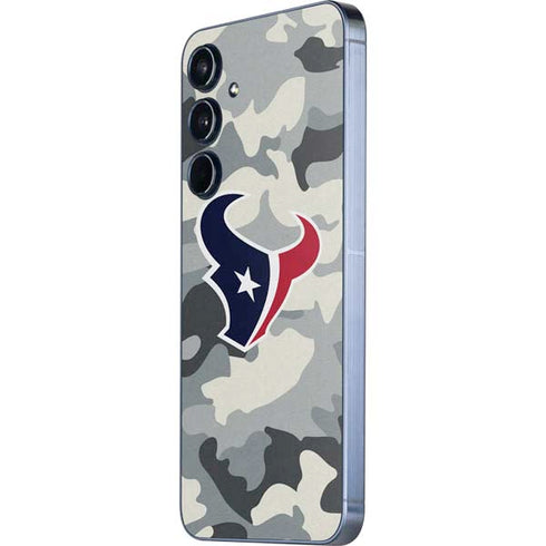 NFL Houston Texans Camo Galaxy A35 5G Skin